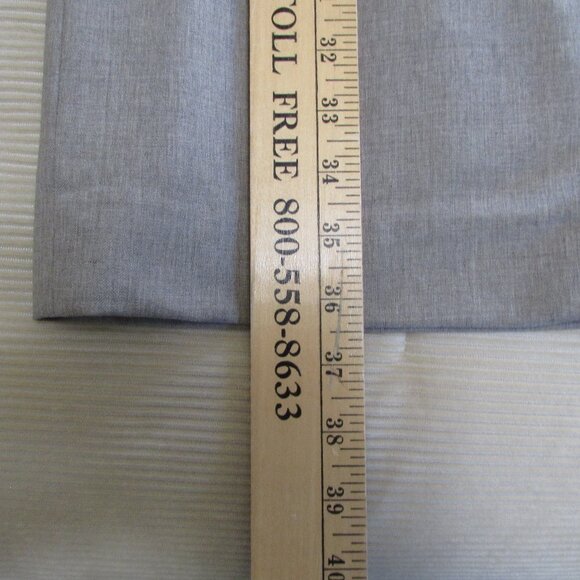 CASUAL CORNER Stretch Women's Beige Full Length Wool Skirt Lined Size-6 - Picture 10 of 12